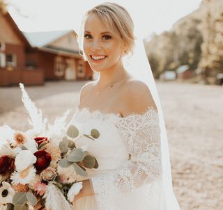 Lauren Wearing the CHANCE Gown