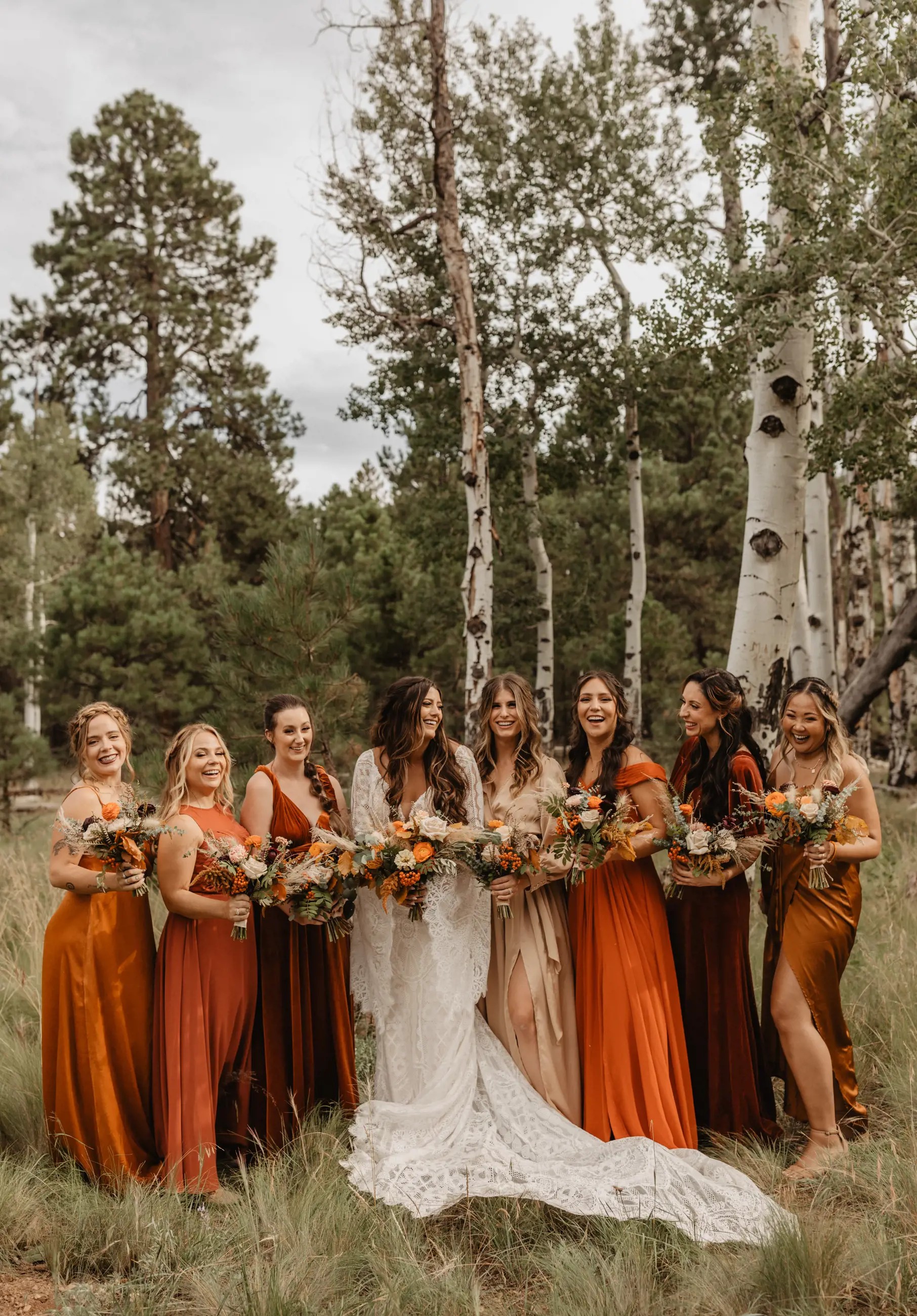 James and Victoria in the ARYN gown