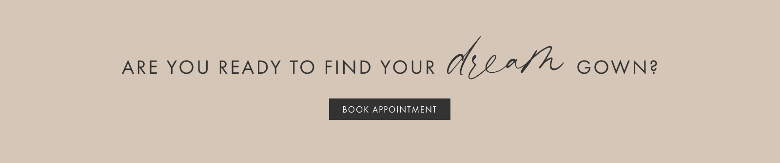 Are you ready to find your dream gown? - desktop