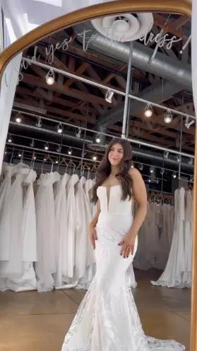 LUV Bridal Wedding Dress Cleaning - Jessica and Drake