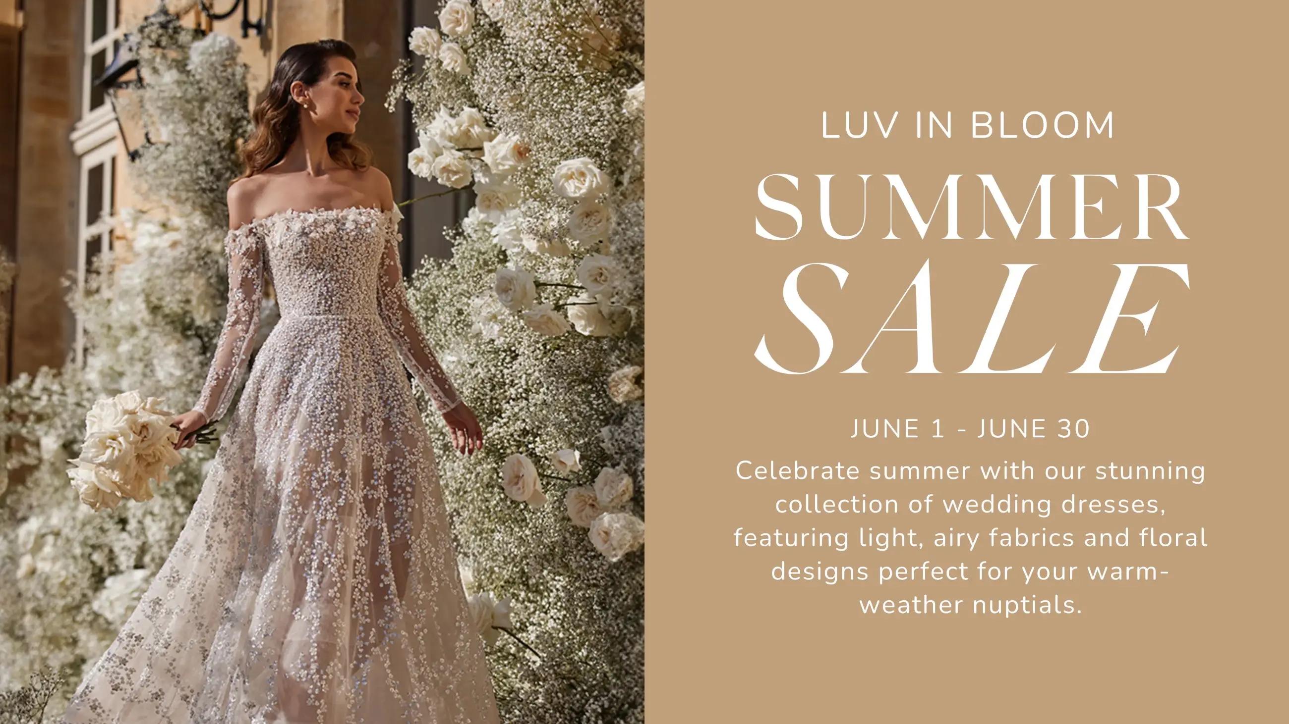 Luv Bridal Summer Sale is here!