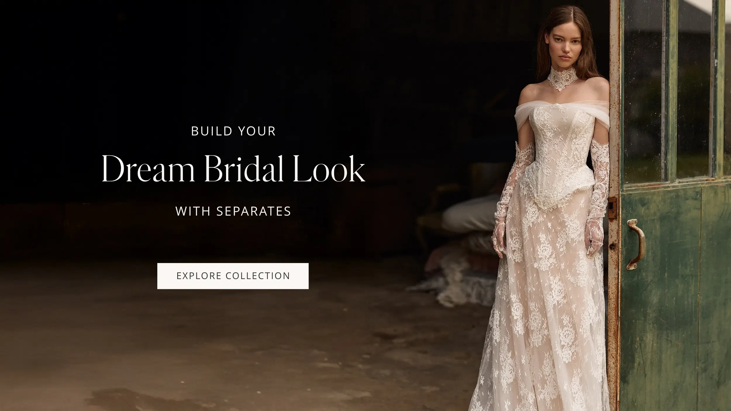 Dream Bridal Look Hero Banner